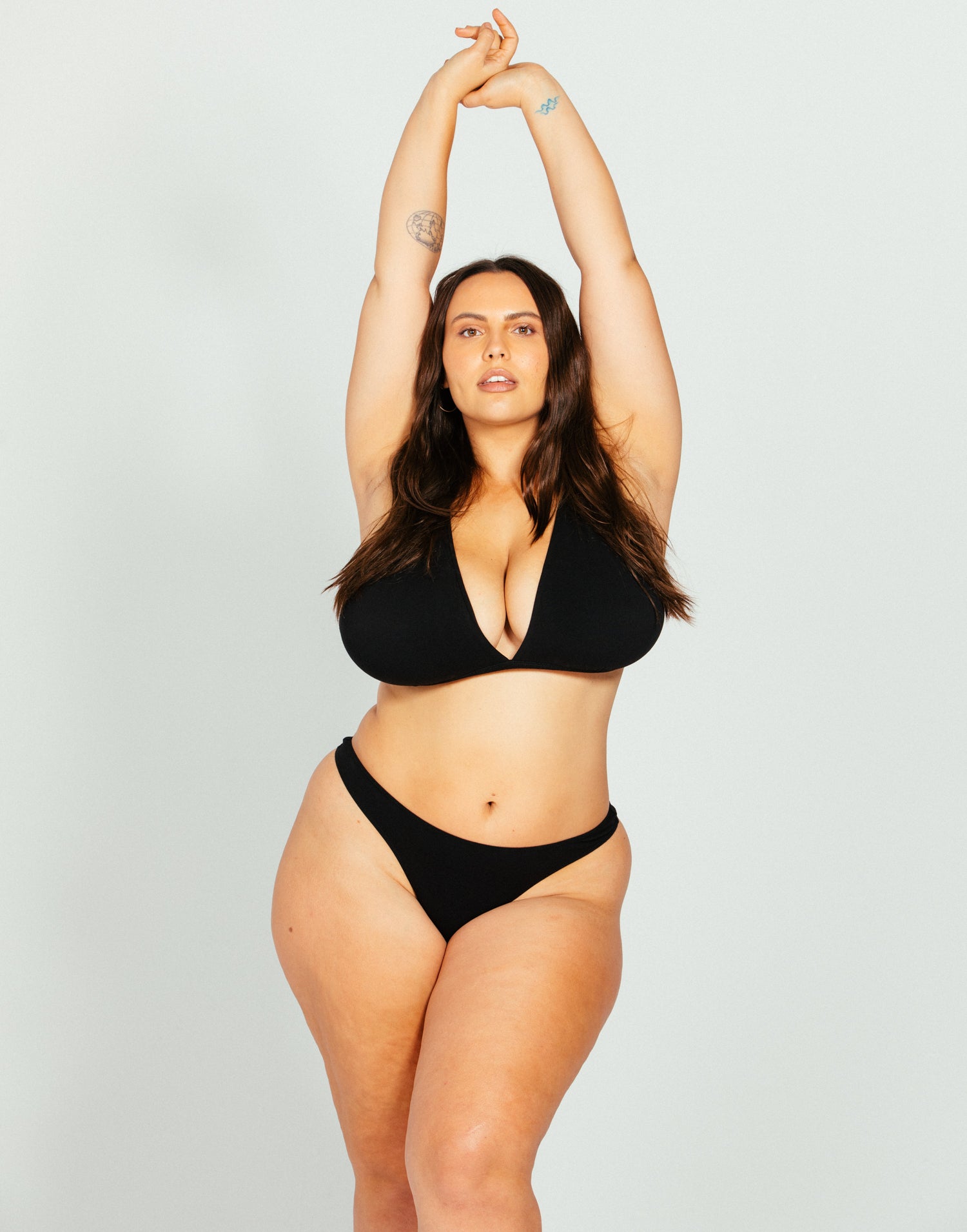 Triangle Bralette - Black